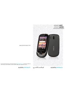 Alcatel One Touch 602 manual